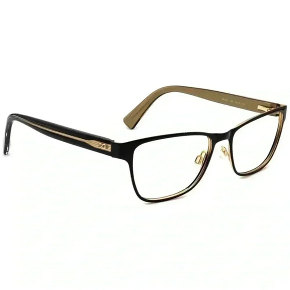 Dolce & Gabbana Women's Eyeglasses DG 1273 1268 Black on Gold Frame - Picture 1 of 6